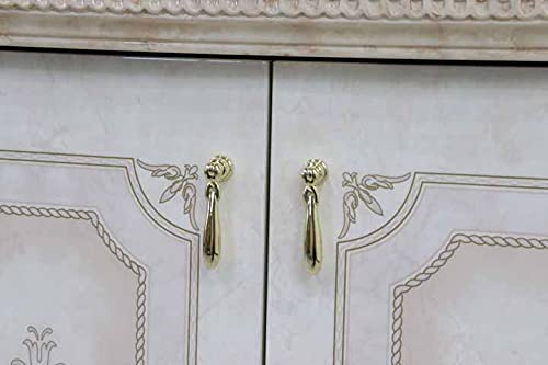 サルタレッリアマルフィキャビネットローボードロココ調ホワイト